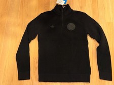 NWT Adidas DFB Half Zip Germany Sweater JI6778 Men  s Size S Small