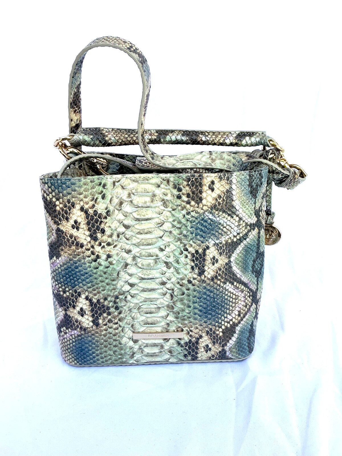 New Brahmin Mini Amelia Roxanne Purse plus Matching Wallet. NWT Beautiful