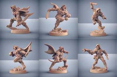 Artisan Guild - Thieves Guild Adepts (Tabletop & Rollenspiel Miniaturen)