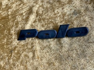 VW Polo 86C Schriftzug "Polo" Heckklappe 867853687K