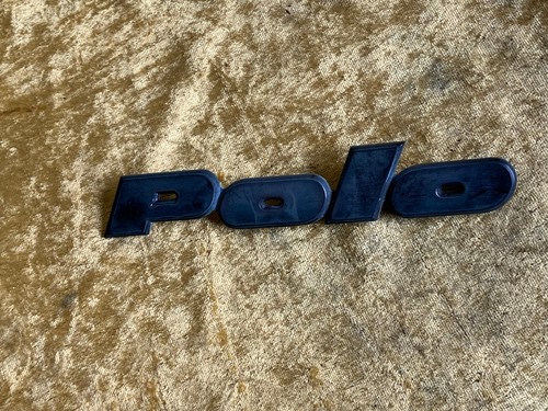 VW Polo 86C Schriftzug "Polo" Heckklappe 867853687K