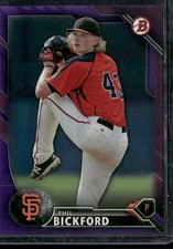2016 Bowman #BP72 Phil Bickford Prospects Purple #/250