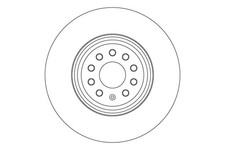 2x Bremsscheibe TRW SINGLE DF6770S für VW ID E21 E39 GTX Performance Pro Pure Q4