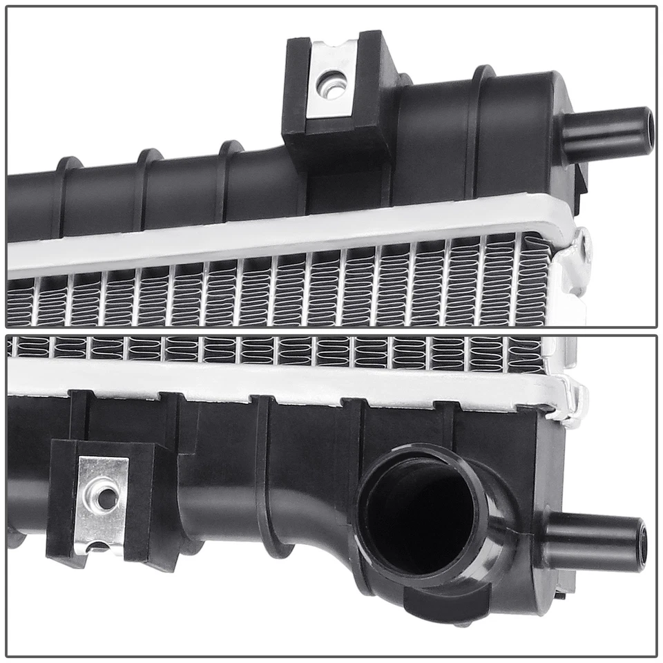 Radiador de refrigeración de núcleo de aluminio estilo OE 2462 para Saturn Vue 2002-2004 2,2 L 3,0 L Foto 3 de 4