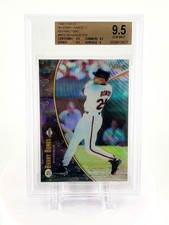 1998 FINEST MYSTERY REFRACTOR BARRY BONDS JETER BGS 9.5 (1:7200 HOBBY PACKS)    