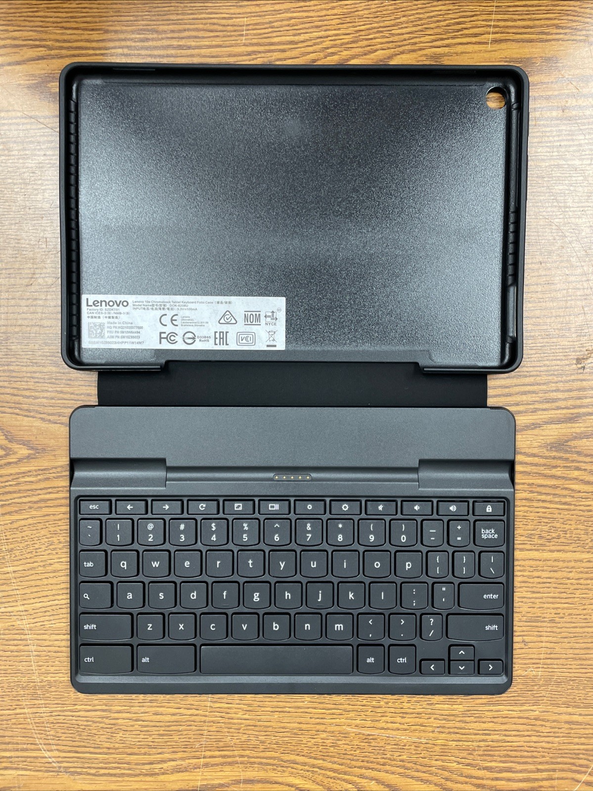 Lenovo DOK-8208u Keyboard Folio Case For 100e Chromebook