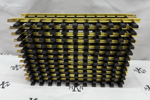 Aristo Craft ART-11000 G Scale Brass Euro Style 12" Straight Track 12 Pcs/box