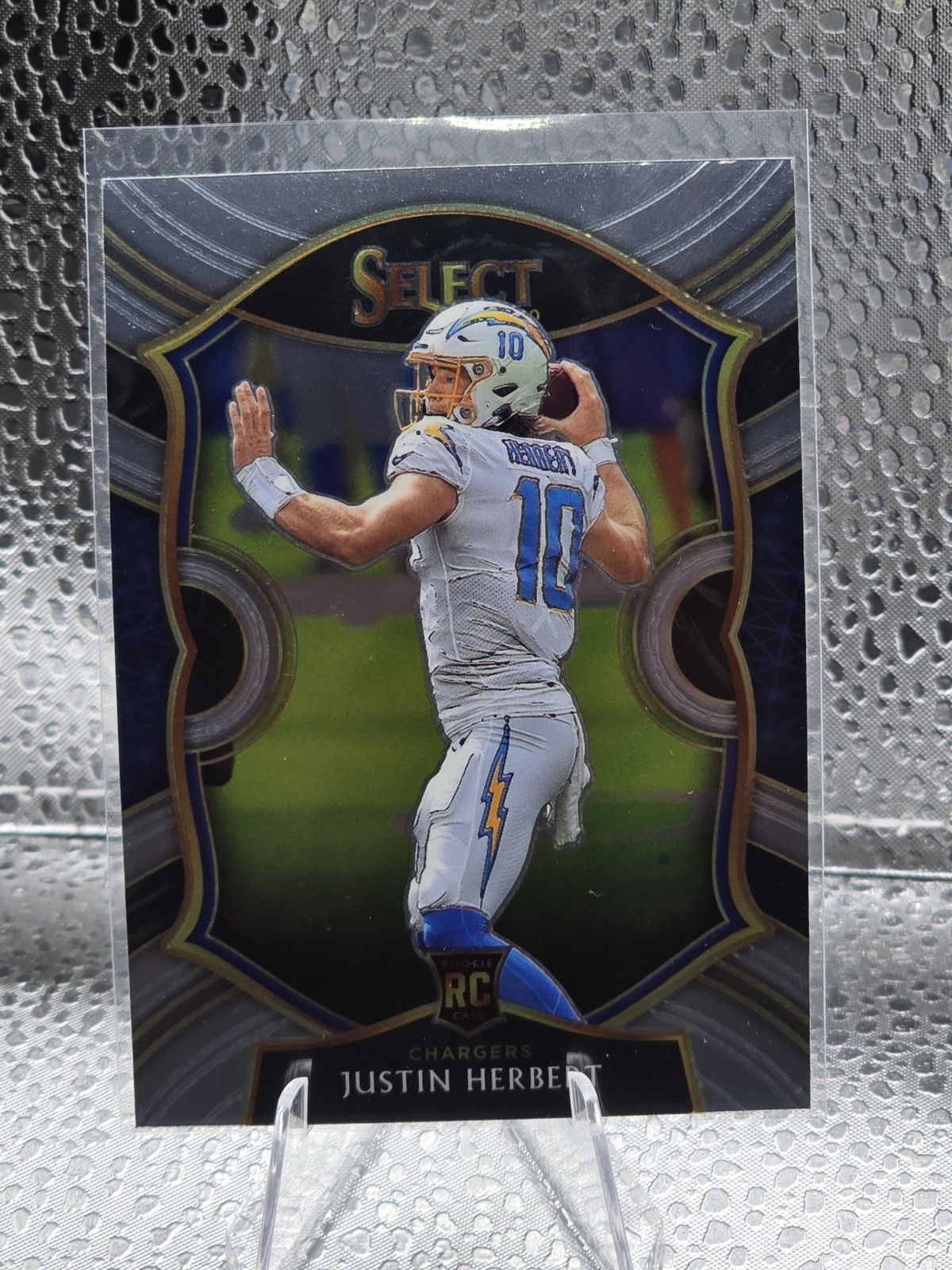 2020 Panini Select - Concourse Justin Herbert #44 (RC)