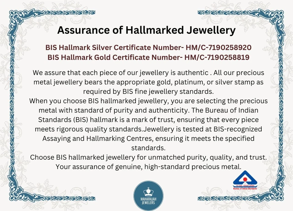 10K Rose Gold With Simulated Bright Round Ruby & Moissanite Women Stud Earrings - Image 3 of 3