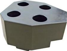 R&ouml;hm Aufsatzbacken Gr&ouml;&szlig;e 200, 3-Backen-Satz Kreuzversatz - 165694