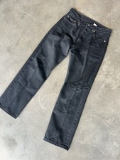 VTG Levis 501 Jeans Mens 30x30 Button Fly Black Paper Tag Classic Fit