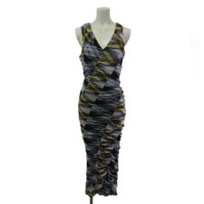 Used Diane von Furstenberg DIANE von FURSTENBERG Sleeveless Long Dress Nylon