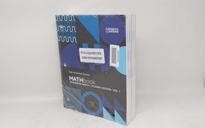 High School Math Solution Student Editon vol. 1 & 2 MATHbook Integrated Math II