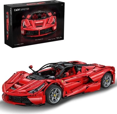 CADA 1:8 FERRARI LAFERRARI 4700+ Teile Brick Build Technic Hypercar. Boxed