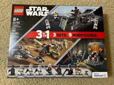LEGO Star Wars 66708 Galactic Adventures Pack 3 in 1 Set NEW