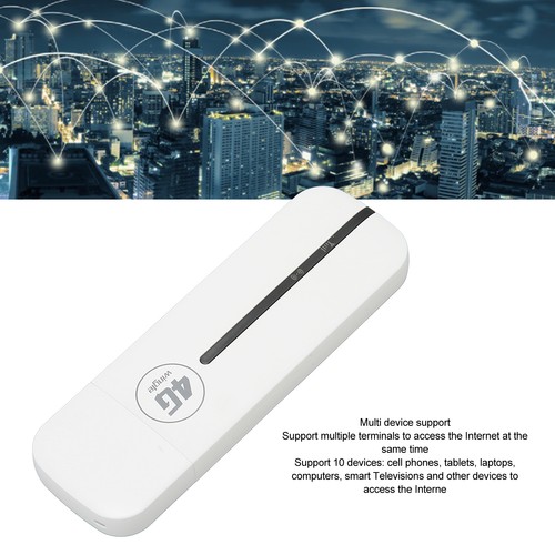 White 4G USB WiFi Modem Plug And Play High Speed Mini Pocket USB WiFi Route SG - Picture 1 of 22