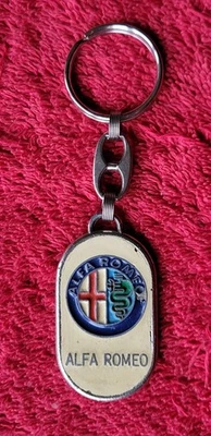 ALFA ROMEO KEYRING EARLY VINTAGE PERIOD KEYFOB RARE - Image 1 of 3