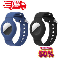 Soft Silicone Waterproof Kids AirTag Bracelet  Necklace Set - 4 Stylish Options