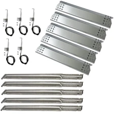 Direct Store Parts DG285 Burner Tube+Heat Plate+Ignitor Repair Kit Replacemen...