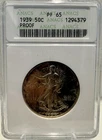 1939 Proof Franklin Half Dollar 50C ANACS PR65 – Low Mintage 8,808