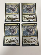 4x Ice-Fang Coatl Modern Horizons Magic The Gathering Shadow Signed By  Artist
