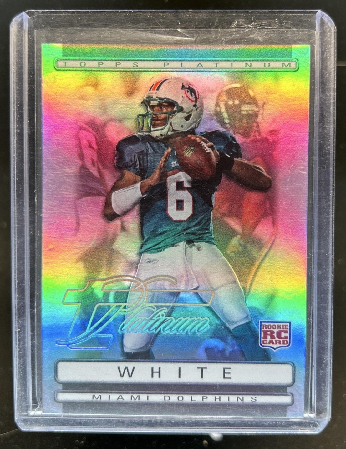 Pat White Topps Platinum #139 Variation