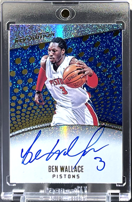 2017-18 Panini Revolution - Autographs Ben Wallace #A-BW (AU) for
