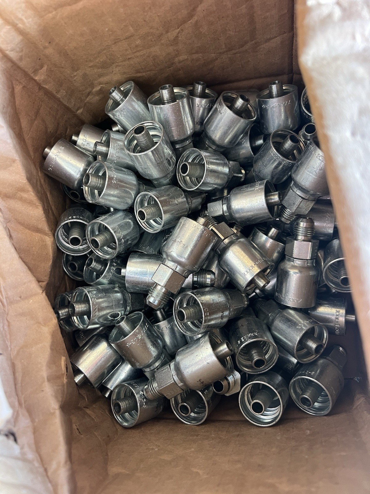  10343-6-6 QTY 10 After-Market Fitting, 3/8" Hose X 3/8" Male JIC