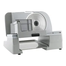 609A Electric Meat Slicer with Stainless Steel Blade Features Slice Thickness...