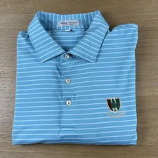 Peter Millar x Pine Valley Men’s Size Medium M Summer Comfort Polo Shirt Golf
