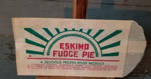 Vintage 1940 Newly Weds Ice Cream Bar Wrapper New old stock Chicago