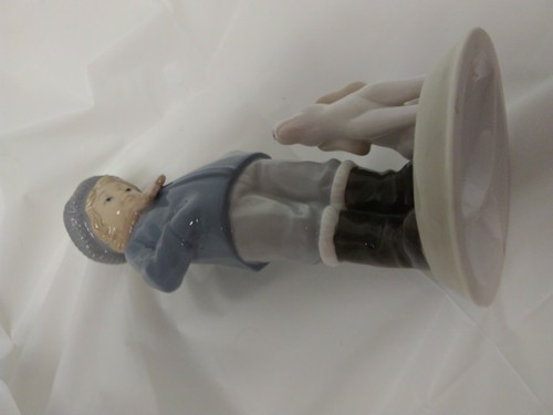 Porcelain/China Figurine of Boy with His Dog. - Picture 6 of 7