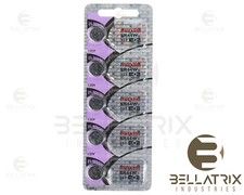 Maxell 357 / 303 SR44/W/SW 1.55V Silver Oxide Mercury Free Watch Battery 5 Pcs