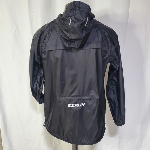 EZRUN Waterproof Hooded Rain Jacket Windbreaker Lightweight Packable Coat sz XL - Picture 5 of 9