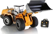 Top Race 10 Channel RC Bulldozer Full Functional Remote Control Front Loader Con