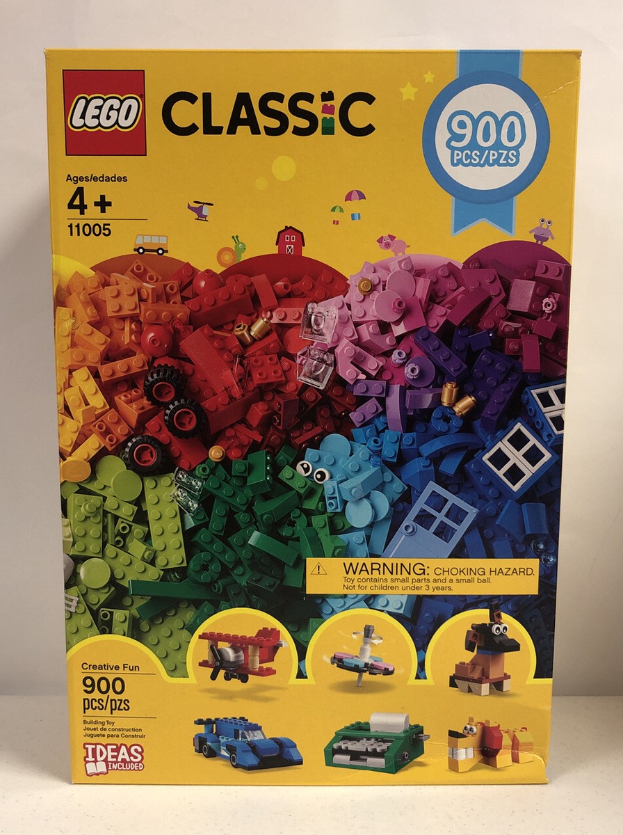 LEGO Classic Creative Fun 11005 Building Kit 900 Pieces New In Damaged Box eBay