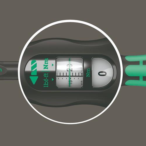 Wera C 3 Click-Torque Reversable Wrench 40 - 200 Nm 1/2" Drive 05075622001 - Picture 3 of 4