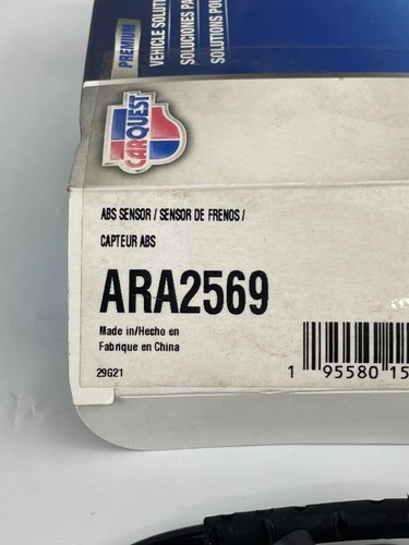 Carquest ABS Wheel Speed Sensor xref.# 2ABS0097 fits BMW models in chart ; FRONT - Picture 4 of 4
