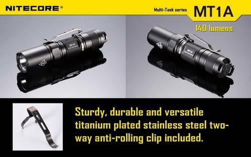 Nitecore® MT1A Multi-task 180 Lumen Compact Flashlight - 1xAA - Picture 9 of 10