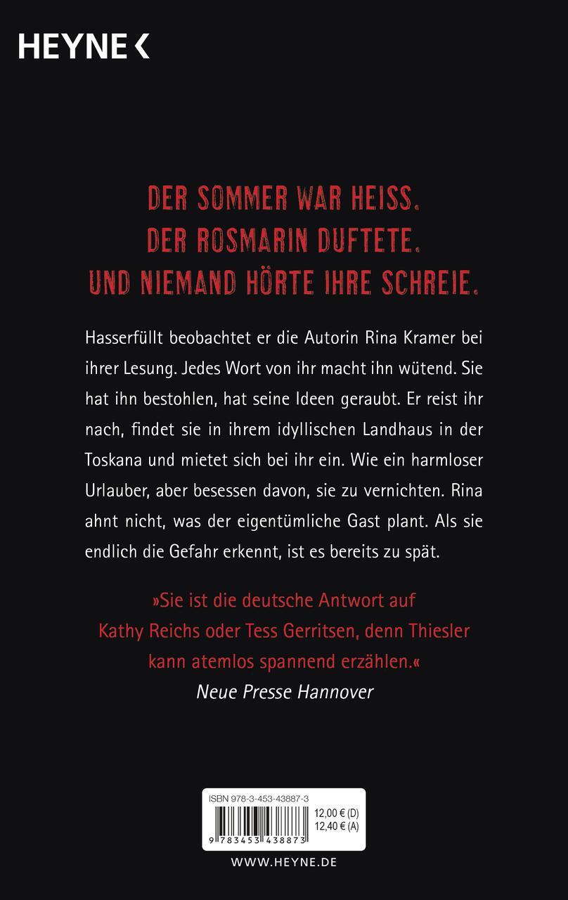 Thumbnail - Thiesler Sabine. Und Draußen Stirbt Ein Vogel. Taschenbuch