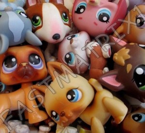 Littlest-Pet-Shop-Lot-of-3-Random-Surprise-Blemished-Puppy-Dogs-Authentic-Lps