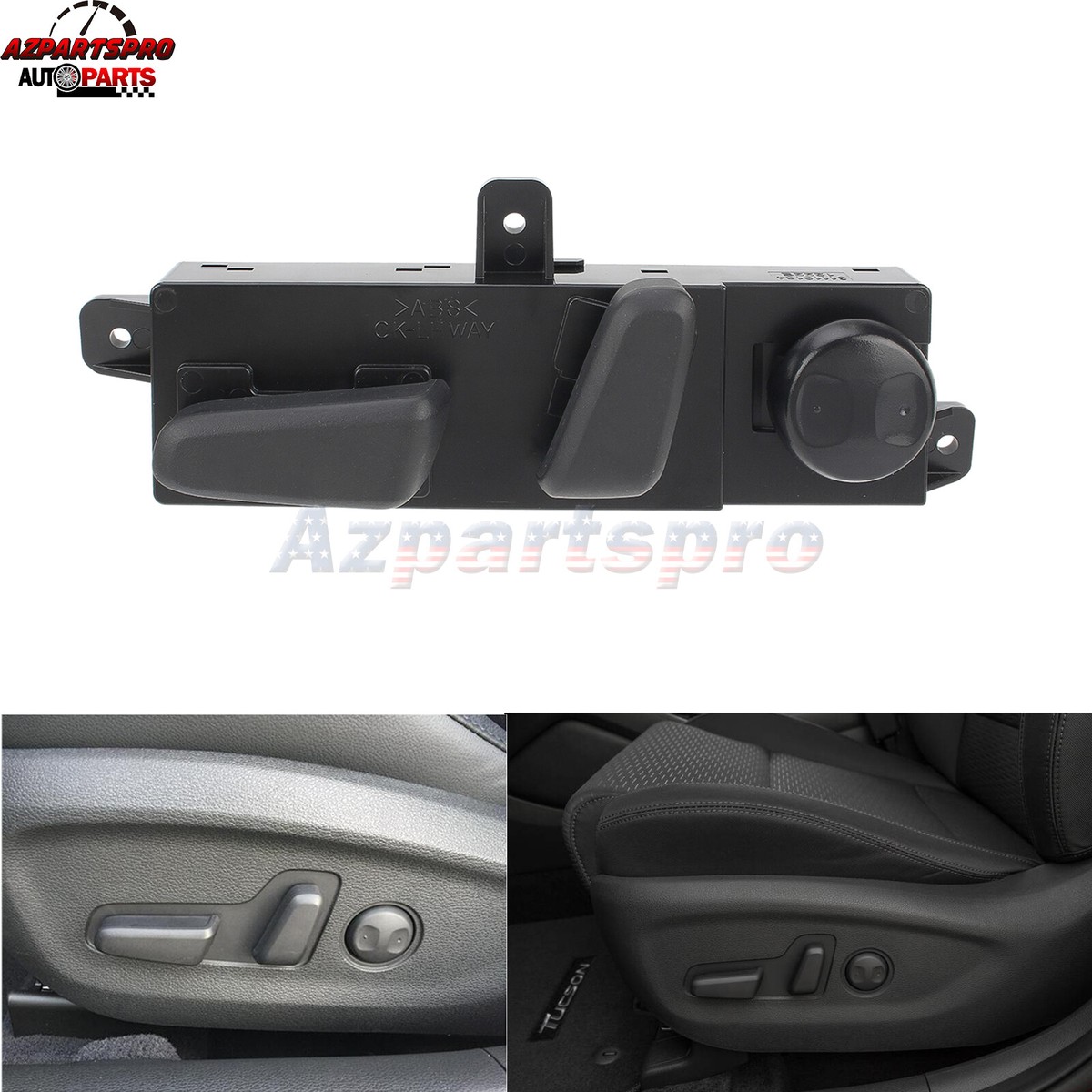 Front Right Passenger Power Seat Switch For Hyundai Sonata/Tucson & Kia Sportage 2015-2021