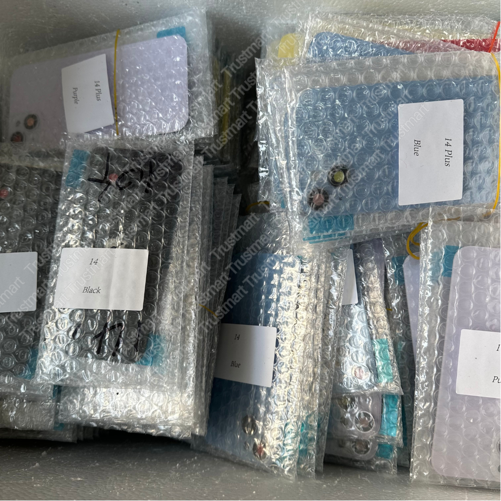 New For iPhone 14/14 Plus Back Glass Housing Battery Cover Door Replacement Lot