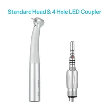 ETERFANT KAVO STYLE Dental LED light High Speed Handpiece Turbine 4 H Coupler