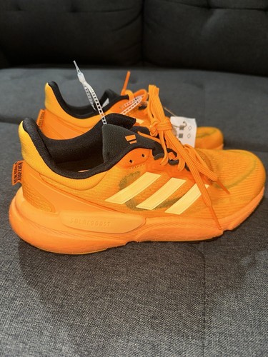 Adidas Women’s SOLARBOOST 5 Running Shoes Orange Rush/Night Metallic IG7388 NWT - Foto 5 di 20