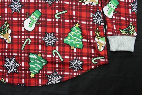 No Comment Camisa Manga Larga Árbol de Navidad Reno Bastón de Caramelo Roja Talla Pequeña - Imagen 5 de 9