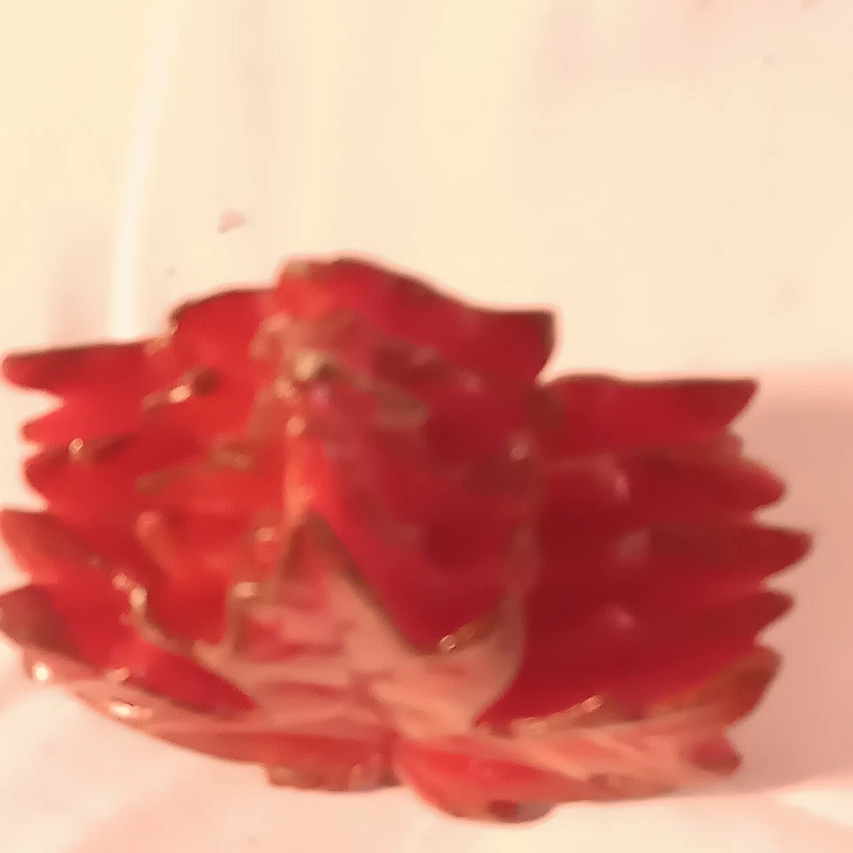 Vela de cera de hoja de arce Avon de colección hojas de otoño aroma nunca iluminada decoración de otoño de los años 90 Foto 3 de 4