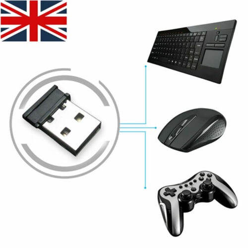 2.4G Wireless Receiver for Mouse And Keyboard USB Adapter Wireless - Picture 1 of 16