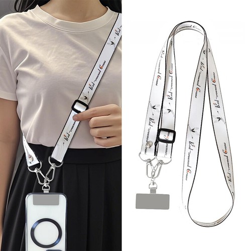 Bear Phone Lanyard Adjustable Crossbody Strap Neckband Anti-lost Hanging Cor GF - Zdjęcie 9 z 16