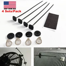 Car Electric Radiator Fan Strap Mounting Kit Cooling Fan Transmission Cooler